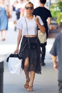 2015's Celebrity Crop Top Trends - Diane Kruger