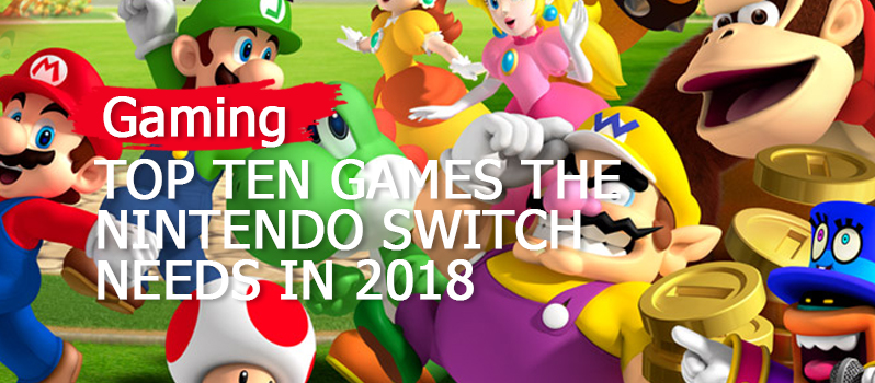 top nintendo switch games 2018